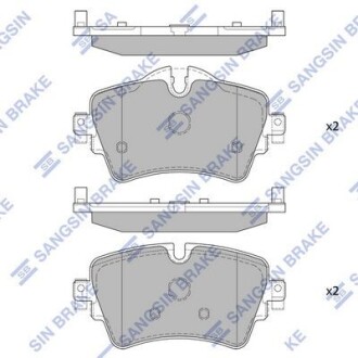 Колодки гальмівні передні MINI Cooper Clubman (19-) HI-Q Hi-Q (SANGSIN) SP4005