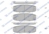Колодки гальмівні передні Hyundai Creta (17-), Soul (17-), Kona (17-), Elantra (18-) HI-Q Hi-Q (SANGSIN) SP4098 (фото 1)