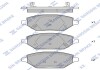 Колодки гальмівні передні Chevrolet Spark (16-) HI-Q Hi-Q (SANGSIN) SP4278 (фото 1)