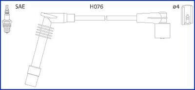 OPEL дроти високого напруги Aіstra F,Corsa B,Vectra A/B HITACHI 134234