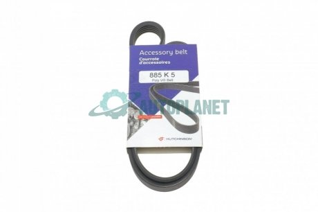 Ремінь генератора Toyota Rav 4 2.0 D 4WD 01-05 HUTCHINSON 885K5