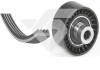 Комплект ременя генератора Citroen C2/C3/C4 1.4/1.6HDi 04- (6PK780) HUTCHINSON KHV 214 (фото 1)