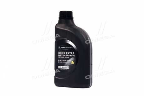 Олива моторна Super Extra Gasoline 5W-30 API SL, ILSAC GF-3, (Каністра 1л) Hyundai/Kia/Mobis 05100-00110 (фото 1)