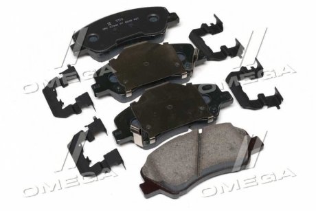 Колодки тормозные дисковые передние Hyundai Accent 11- (Mobis) Hyundai/Kia/Mobis 581011RA10