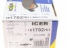 Колодки тормозные ICER 181702-701 (фото 5)