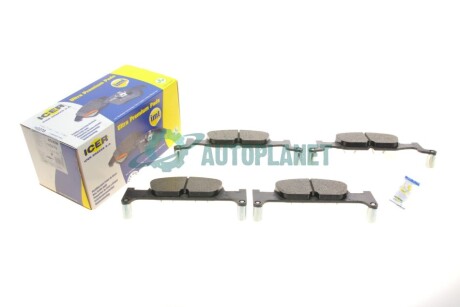 Колодки гальмівні (передні) Audi A4/A5/A6/A7/Q5 15- ICER 182279