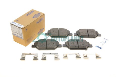 Фото колодки гальмівні (передні) Opel Insignia B 17-/Chevrolet Camaro/Buick Envision 16- ICER 182317 Колодки гальмівні (передні) Opel Insignia B 17-/Chevrolet Camaro/Buick Envision 16- ICER 182317