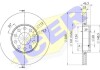 Диск гальмівний (передній) Skoda Superb/VW Passat 00-08 (288x25) (з покриттям) (вентильований) ICER 78BD1068-2 (фото 1)