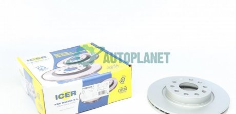 Диск гальмівний ICER 78BD5614-2