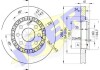 Диск гальмівний (передній) Opel Astra F/Kadett/Vectra 84-/Daewoo Lanos 97- (256x24)(з покр.)(вент.) ICER 78BD9042-2 (фото 1)
