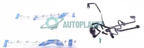 Трубка паливна Peugeot 206/Citroen С2/С3 1.4 HDi 01- (50kw) (палив. фільтр-ПНВТ) + груша підкачки IMPERGOM 85009
