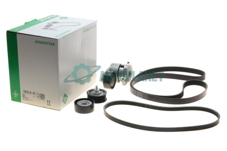 Комплект ремня генератора Citroen Jumper/Peugeot Boxer 2.2 HDi 06- (6PK1640/4EPK922) INA 529 0322 10