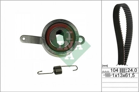 Ремонтний комплект для заміни паса газорозподільчого механізму INA 530 0314 10 (фото 1)