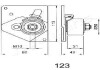 RENAULT натяжний ролик Laguna,Megane 1.9dCi JAPANPARTS BE-123 (фото 2)