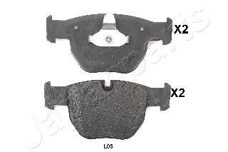 ROVER колодки гальмівні передн.Range Rover III 02- JAPANPARTS PA-L05AF