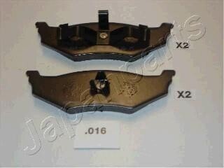 CHRYSLER колодки гальмівні задні PT CRIUSER 00- JAPANPARTS PP-016AF