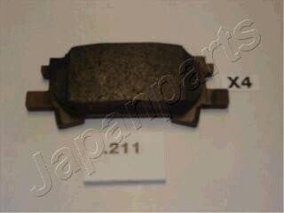 TOYOTA гальмівні колодки задн.Lexus RX300 03- JAPANPARTS PP-211AF