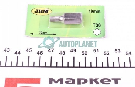 Біта Torx (10xT30 мм) JBM 10394 (фото 1)