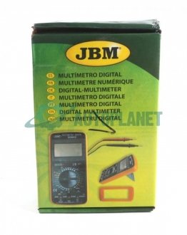 Тестер цифровий зі звуковим прозвоном JBM 50942 (фото 1)