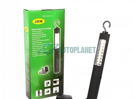 Ліхтарик інспекційний з акумулятором (16LED/60Lm) JBM 52147 (фото 1)