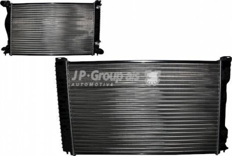 Радіатор води Audi A6 2.0-3.2 04- (677x439x32) JP GROUP 1114208300