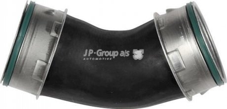 Патрубок интеркулера VW T5 1.9-2.5 D 03-07 (нижний/лев) JP GROUP 1117704600 (фото 1)