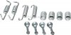 Комплект пружинок барабанных тормозов зад BMW X5/VW T5/TOUAREG 02- 185х30 Classic line 1163950110 (фото 1)