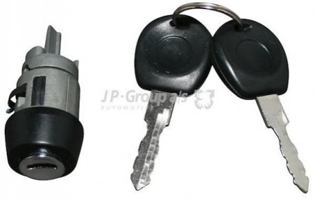 Вклад. замка запалення T4/VW (+ключ) JP GROUP 1190400300 (фото 1)