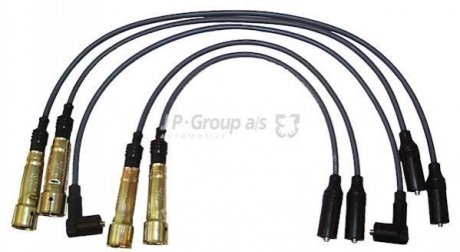 Комплект (5 шт.) проводов зажигания Audi 80/Golf/Passat 1./1.8/2.0 -97 JP GROUP 1192002310 (фото 1)