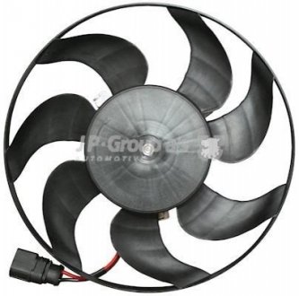Вентилятор радиатора Caddy 2.0TDi 07-10 JP GROUP 1199101880 (фото 1)