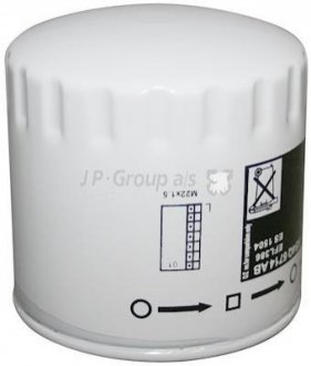 Фильтр масла Transit 2.5D/TD 84-00/Connect 1.8DI/TDI JP GROUP 1518500100 (фото 1)