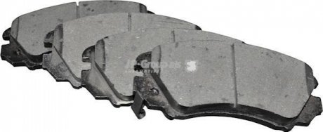 Тормозные колодки перед. Hyundai Tucson 04-10/Kia Sportage 04- (mando) с датчиком JP GROUP 3563600210 (фото 1)