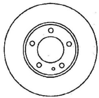 Гальмівний диск передній BMW 3, Z3 Jurid 561550JC