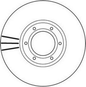 Диск гальмівний Jurid 562105JC
