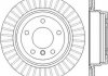 Тормозной диск BMW 1(E81,E87)/3(E90,E91,E92,E93)/X1 (E84) Jurid 562442JC (фото 1)