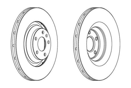 Диск гальмівний Jurid 562506JC