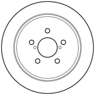 Гальмівний диск задній SUBARY Legacy, Outback Jurid 562826JC
