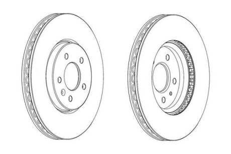 Диск гальмівний Jurid 562852JC