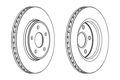 Диск гальмівний Jurid 562854JC