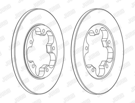 Диск гальмівний Jurid 563138JC