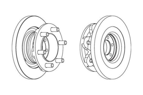 Диск гальмівний Jurid 567118J