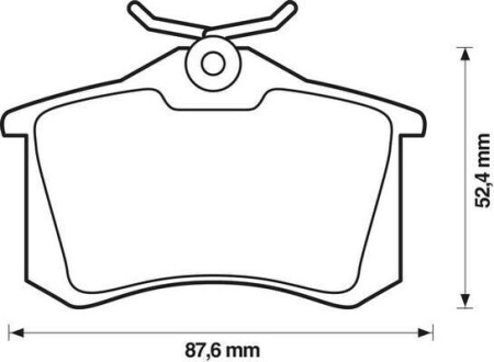 Колодки гальмівні дискові Jurid 571906D