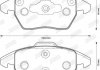 Гальмівні колодки передні Citroen C4 Peugeot 207/208/3008/307/308/408/RCZ Jurid 573134JC (фото 3)