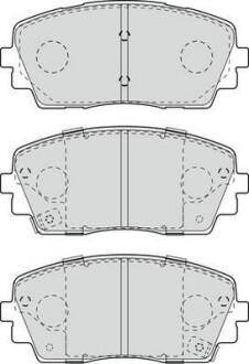 KIA гальмівні колодки передн.Picanto 11- Jurid 573420J