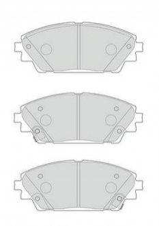 Гальмівні колодки передні Mazda 3, CX-3, CX-30 Jurid 573611J (фото 1)