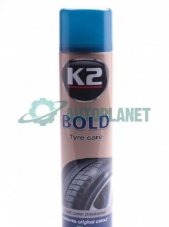 Засіб для очищення та блиску гуми Bold (600ml) K2 K1561 (фото 1)