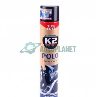 Засіб для чистки пластика (приборної панелі) Fahren (750ml) K2 K407FA1