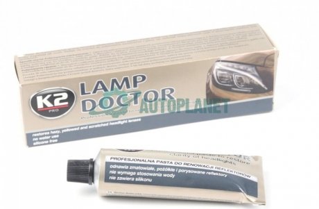 Паста полірольна для передніх і задніх фар Lamp Doctor (60мл) K2 L3050 (фото 1)