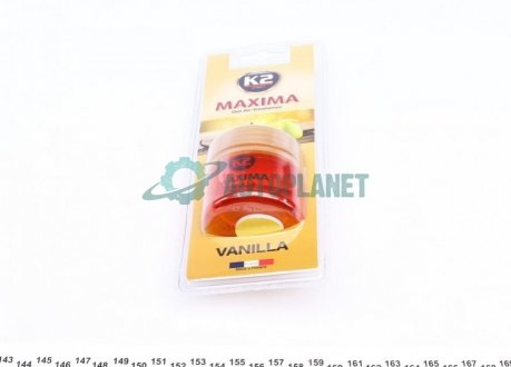 Освіжувач повітря салону Maxima Vanilla (50мл) K2 V607 (фото 1)