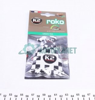 Освіжувач повітря салону Vinci Roko Race Green Tea (25г) K2 V822R (фото 1)